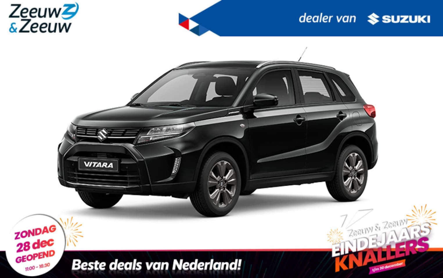 Suzuki Vitara - 1.4 Boosterjet Comfort Smart Hybrid | €1.500.- korting | Climate control | Smart entry | N - AutoWereld.nl