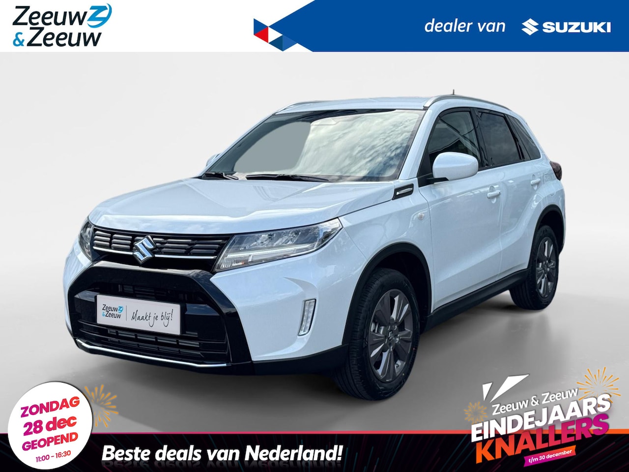 Suzuki Vitara - 1.4 Boosterjet Comfort Smart Hybrid | €1.500.- korting | Climate control | Smart entry | N - AutoWereld.nl
