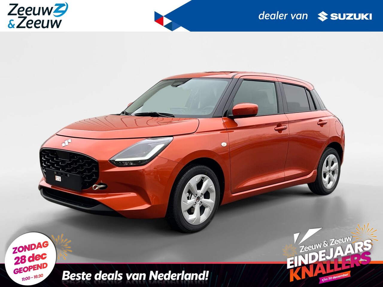 Suzuki Swift - 1.2 Select Smart Hybrid | Kenteken 2026 mogelijk! | Lichtmetalen velgen | 6 speakers | Led - AutoWereld.nl