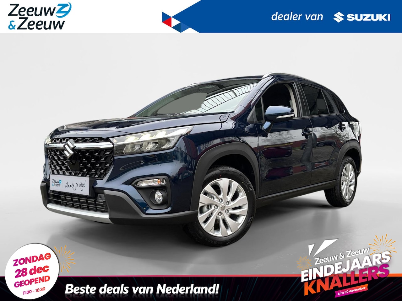 Suzuki S-Cross - 1.4 Select | €1.500.- korting | Climate control | Parkeersensoren voor en achter | Hoge in - AutoWereld.nl