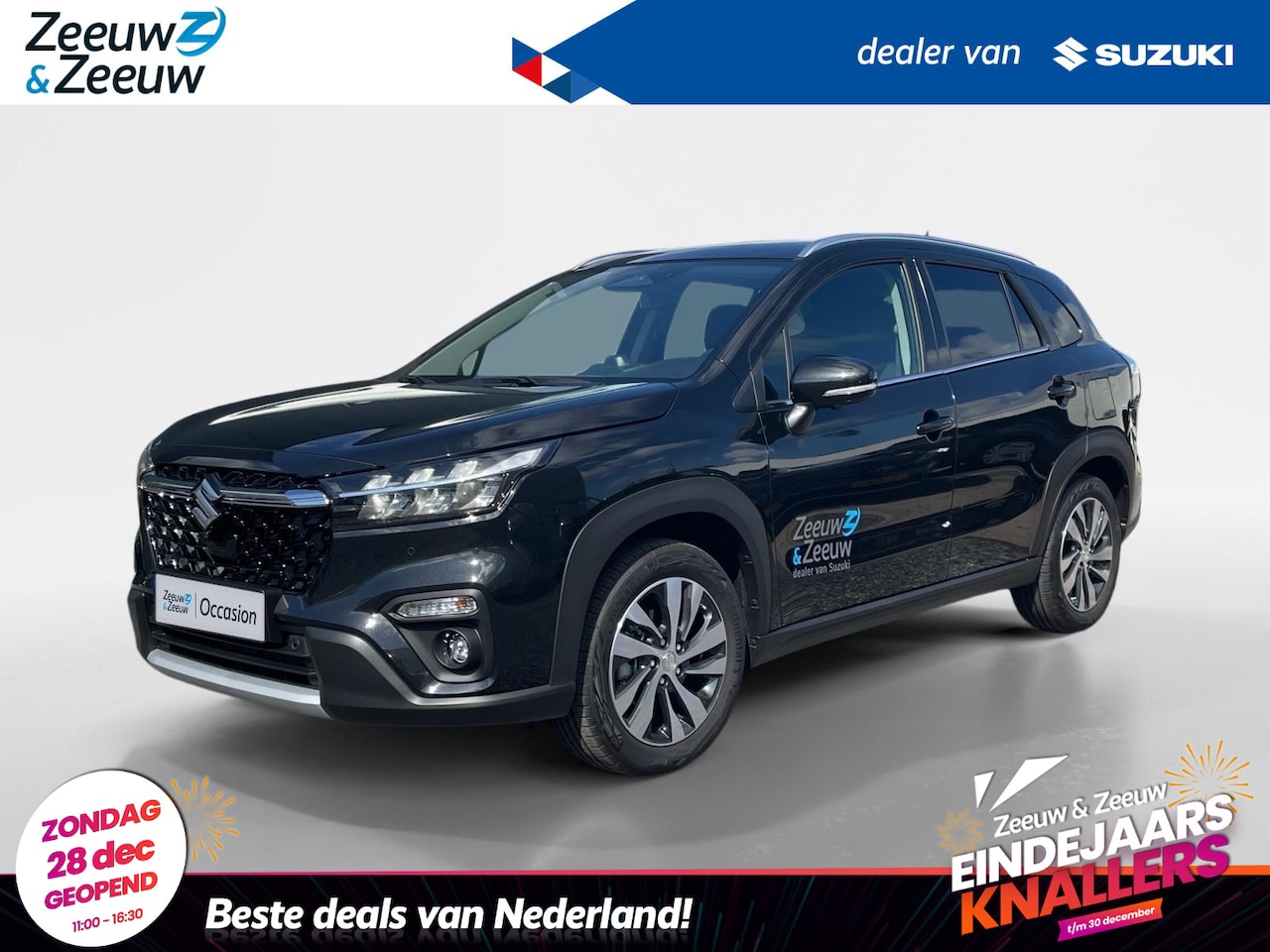 Suzuki S-Cross - 1.4 Boosterjet Style Hybrid | 17inch lichtmetalen velgen | 360camera | Nieuw te bestellen - AutoWereld.nl