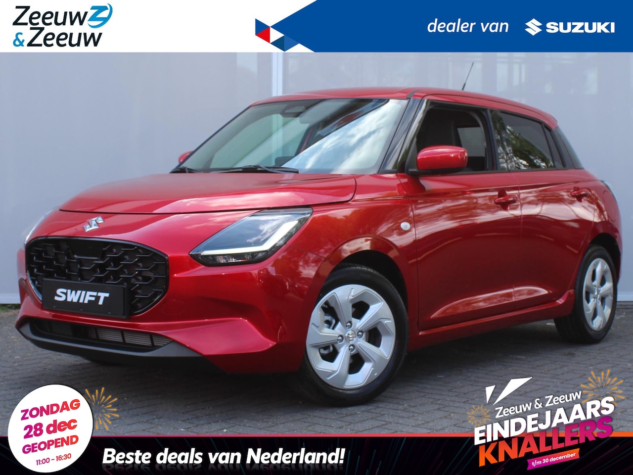 Suzuki Swift - 1.2 Select | Kenteken 2026 mogelijk!| Lichtmetalen velgen | Lederen stuurwiel | Stoelverwa - AutoWereld.nl