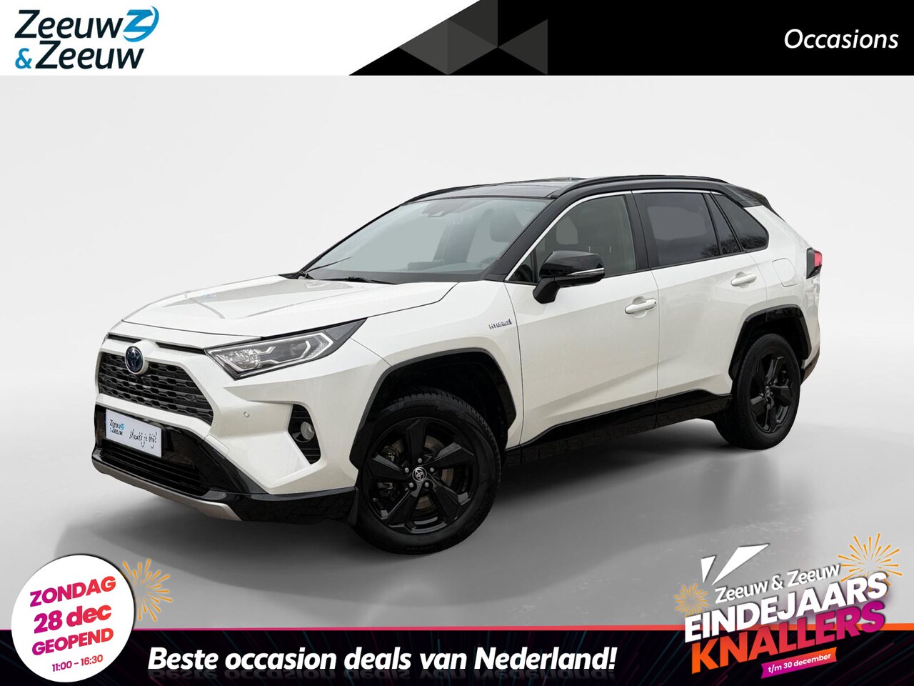 Toyota RAV4 - 2.5 Hybrid Bi-Tone | Schuif/Kantel | Innovation Pack | Zeer compleet! | - AutoWereld.nl
