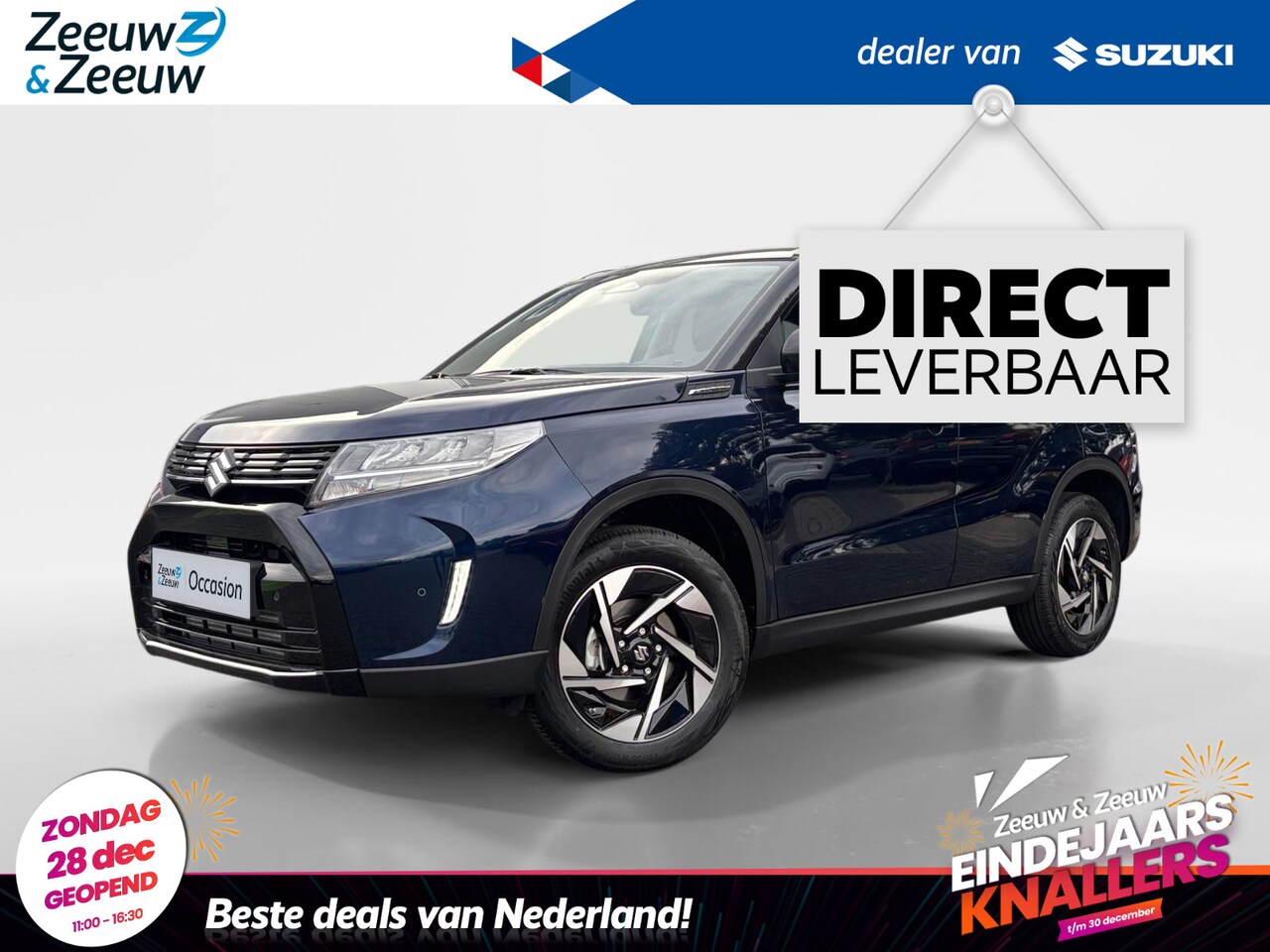 Suzuki Vitara - 1.4 Boosterjet Style Smart Hybrid | 1500 kg trekgewicht | Panodak | 6 jr. garantie | - AutoWereld.nl