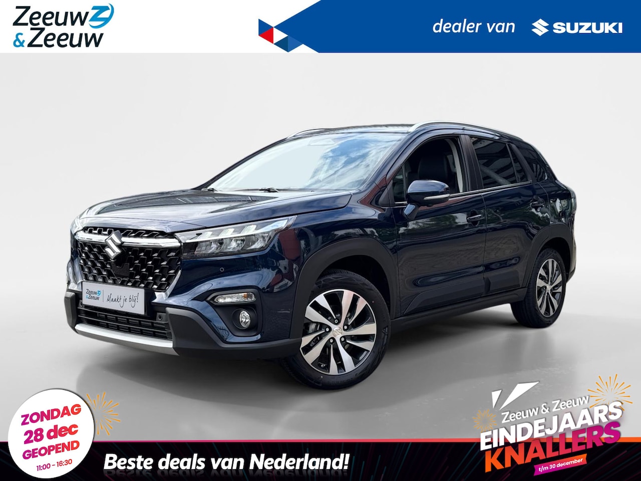 Suzuki S-Cross - 1.4 Boosterjet Style Smart Hybrid MY2025 | 1.500 euro Korting | Android Auto Apple Carplay - AutoWereld.nl