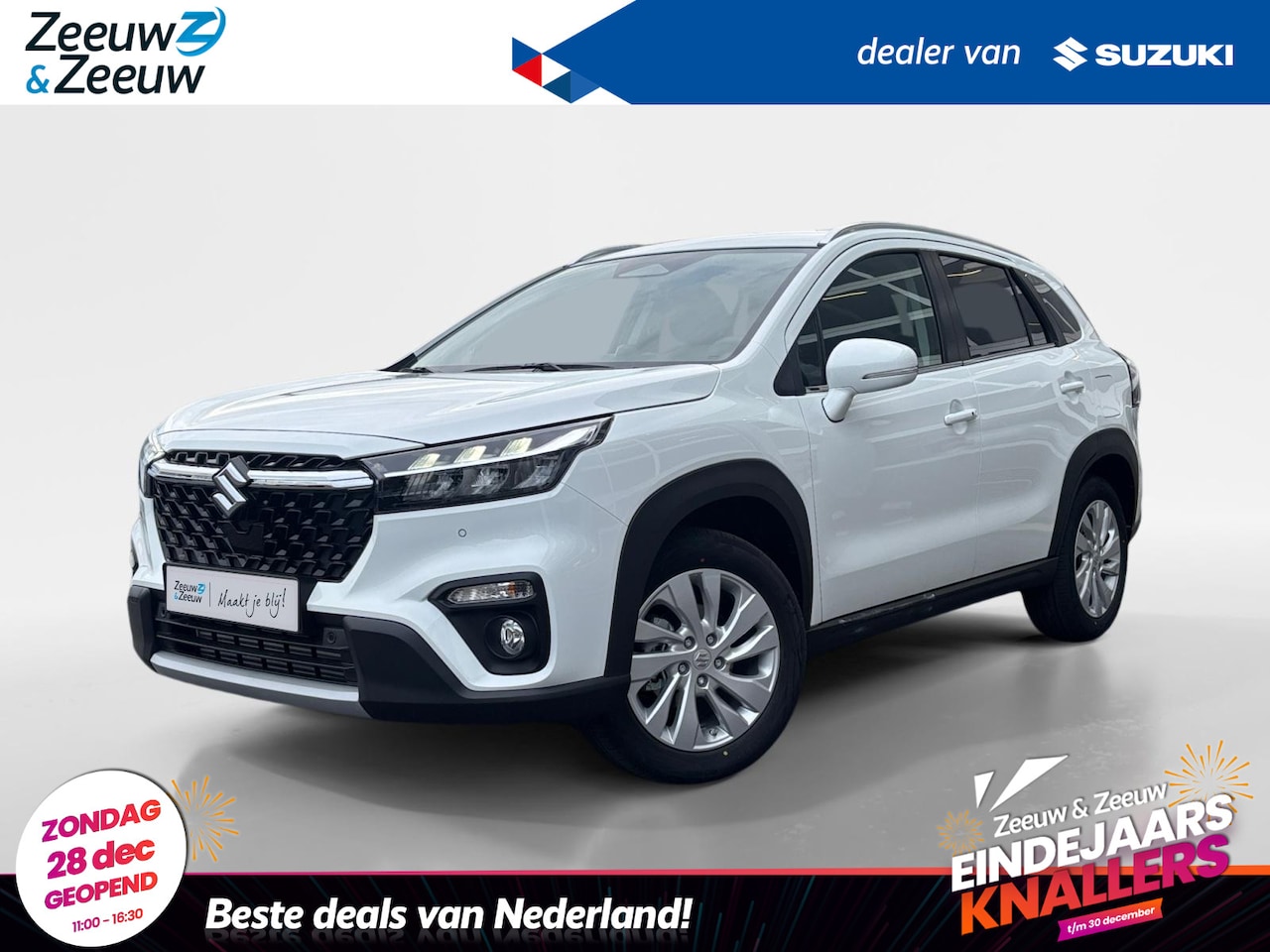 Suzuki S-Cross - 1.4 Boosterjet Select Hybrid | Navigatie | Camera | Climate Control | Carplay | - AutoWereld.nl