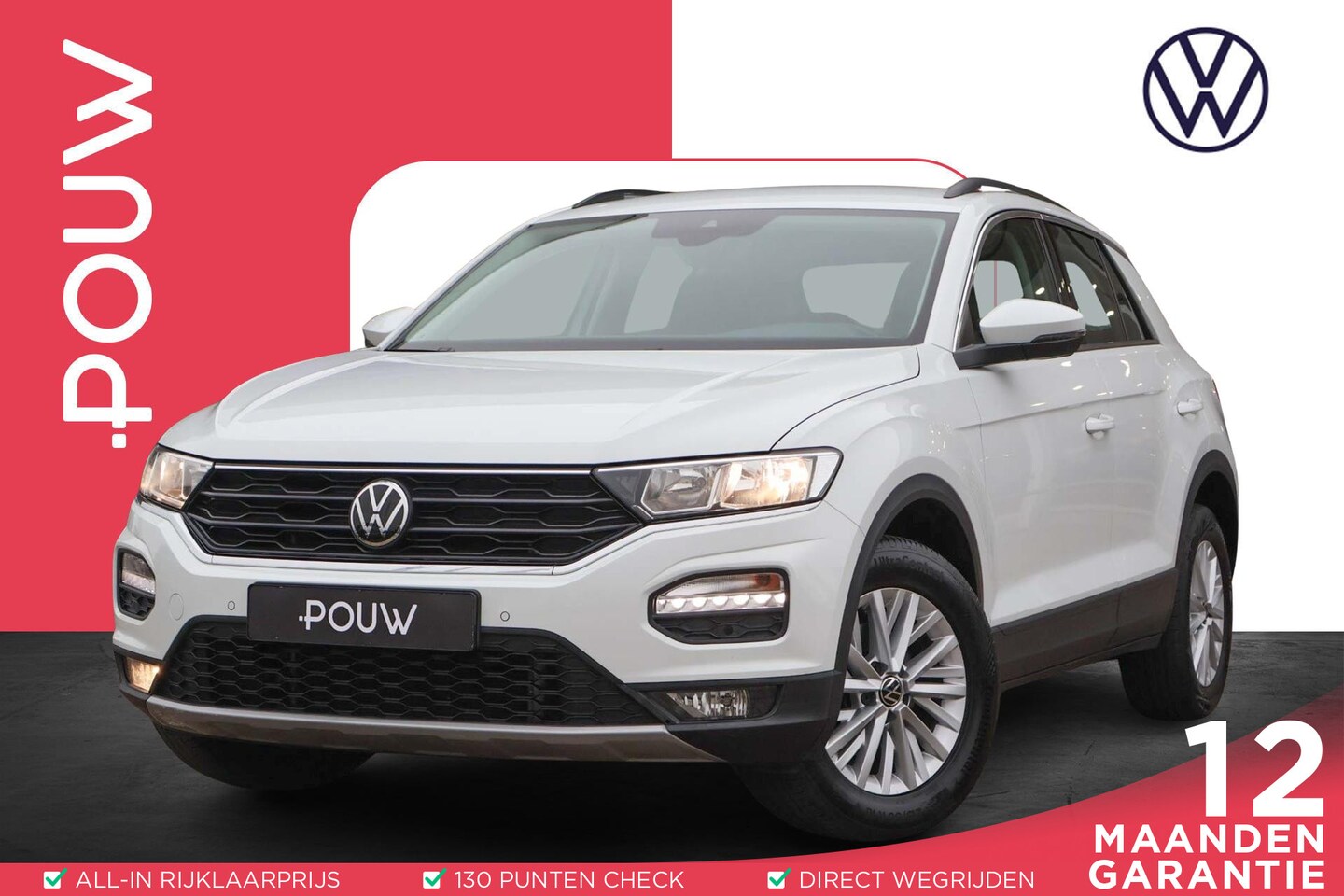 Volkswagen T-Roc - 1.0 TSI 110pk Style | Navigatie | PDC | Android Auto/Apple Carplay | Adaptive Cruise Contr - AutoWereld.nl