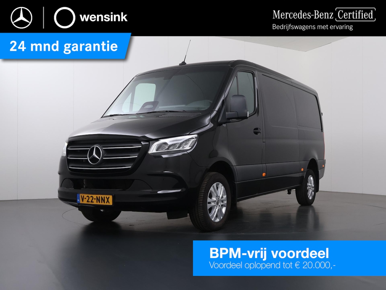 Mercedes-Benz Sprinter - 319 CDI | Aut. | L2 H1 | Select | Distronic Plus | LM Velgen | 3500 KG. Trekhaak | 3-zits - AutoWereld.nl