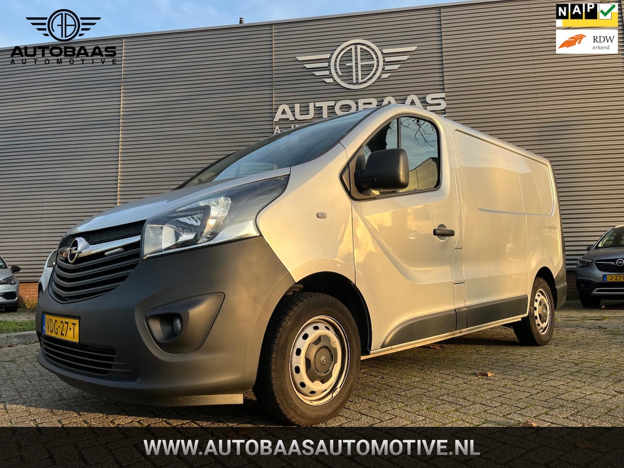 Opel Vivaro - 1.6 CDTI L1H1 Edition EcoFlex **APK 11-2026** AIRCO+TREKHAAK+CAMERA+SCHUIFDEUR+PARKEERSENS - AutoWereld.nl