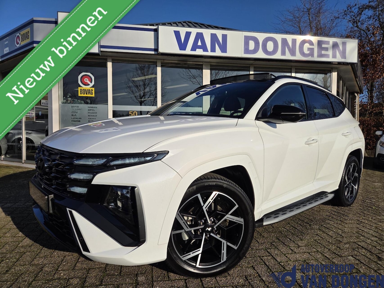 Hyundai Tucson - 1.6 T-GDI HEV N Line Sky | NIEUW MODEL! | Full Hybrid 215 PK | Trekhaak-Parelmoer-Panorama - AutoWereld.nl