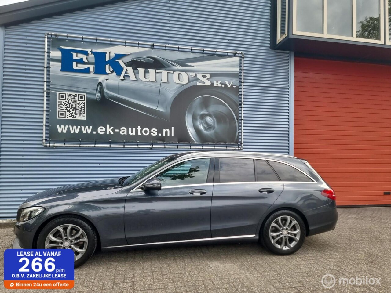 Mercedes-Benz C-klasse Estate - 180. LED, Navi, PDC v+a, Topstaat! - AutoWereld.nl