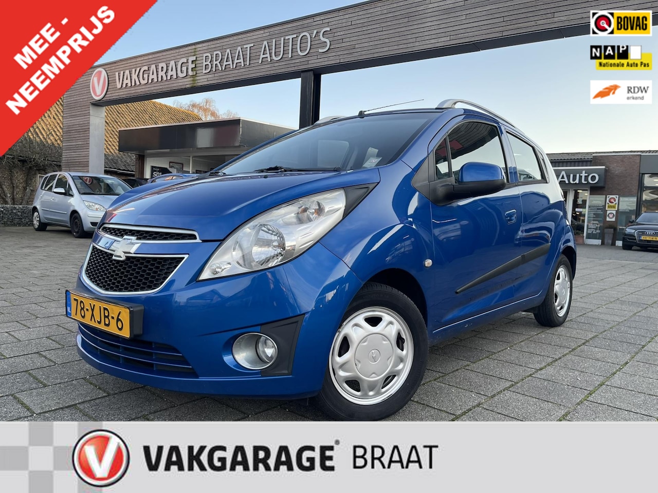 Chevrolet Spark - 1.0 Bi-Fuel l LPG l AIRCO l ELEK. RAMEN l RIJKLAAR! - AutoWereld.nl
