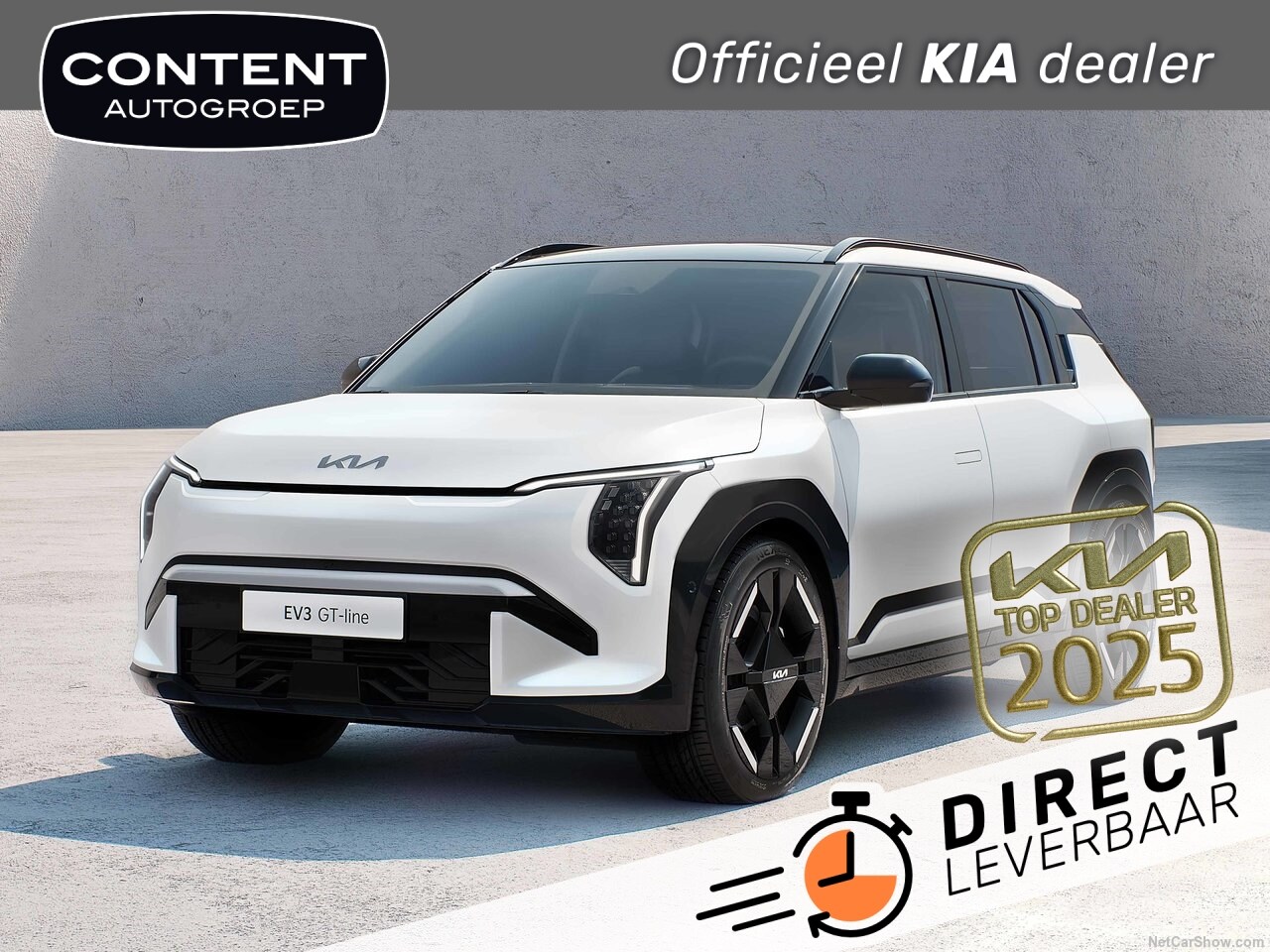Kia EV3 - 81,4 kWh 204pk GT-Line DIRECT LEVERBAAR - AutoWereld.nl
