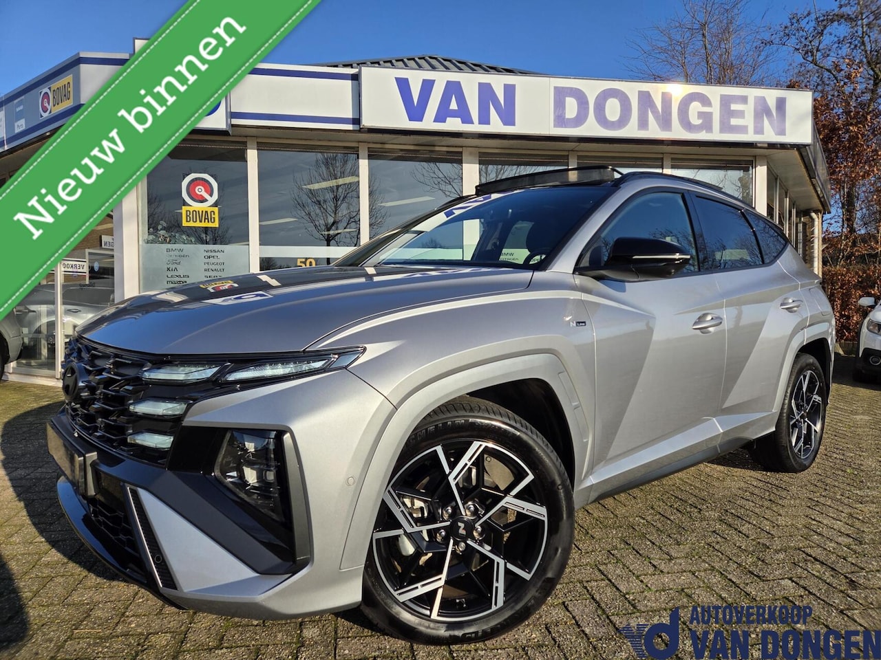 Hyundai Tucson - 1.6 T-GDI HEV N Line Sky | NIEUW MODEL! | Full Hybrid 230 PK | Full Option-Trekhaak-Panora - AutoWereld.nl