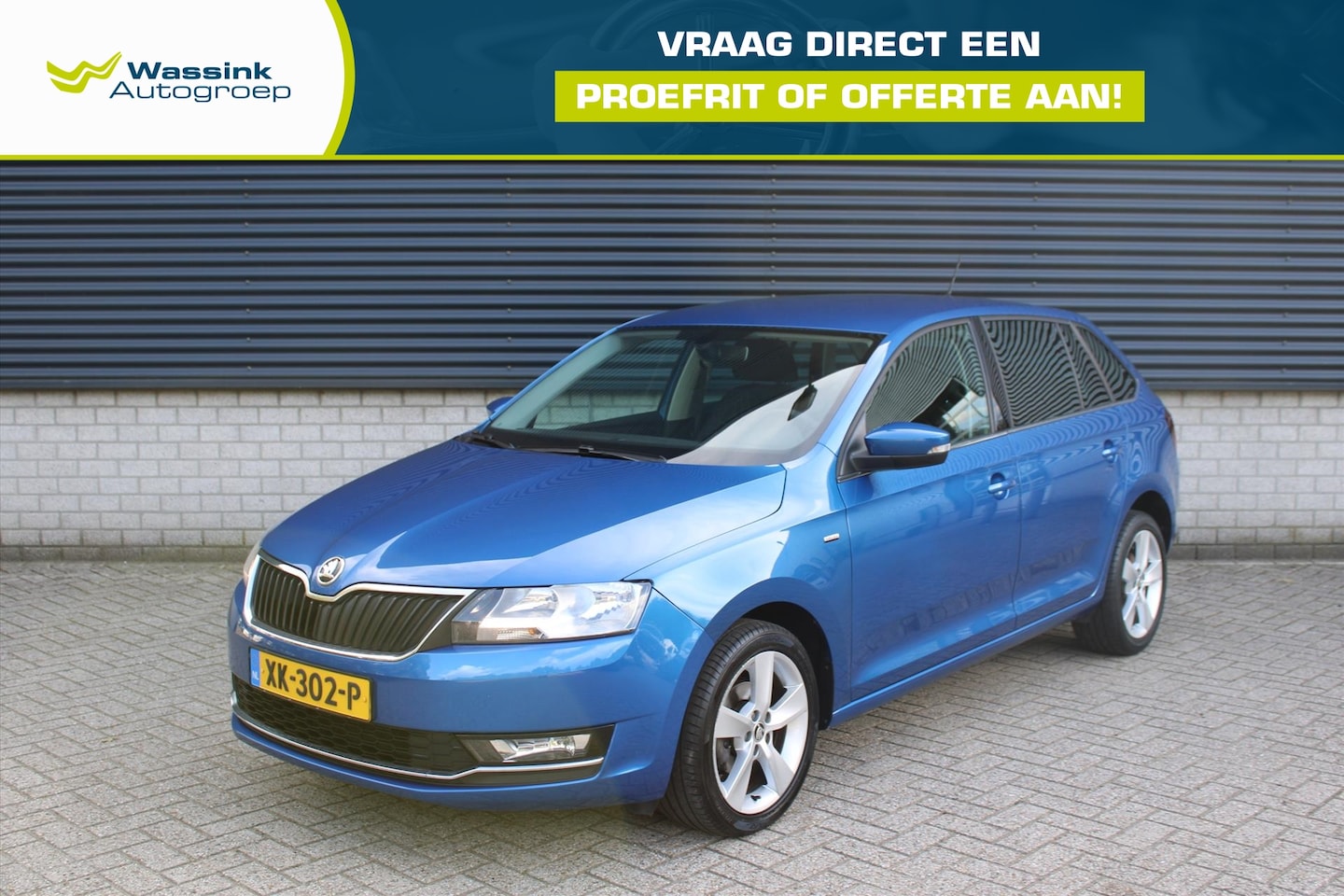 Skoda Rapid Spaceback - Clever 95pk I Climate Control I Navigatie I Cruise Control I Stoelverwarming - AutoWereld.nl