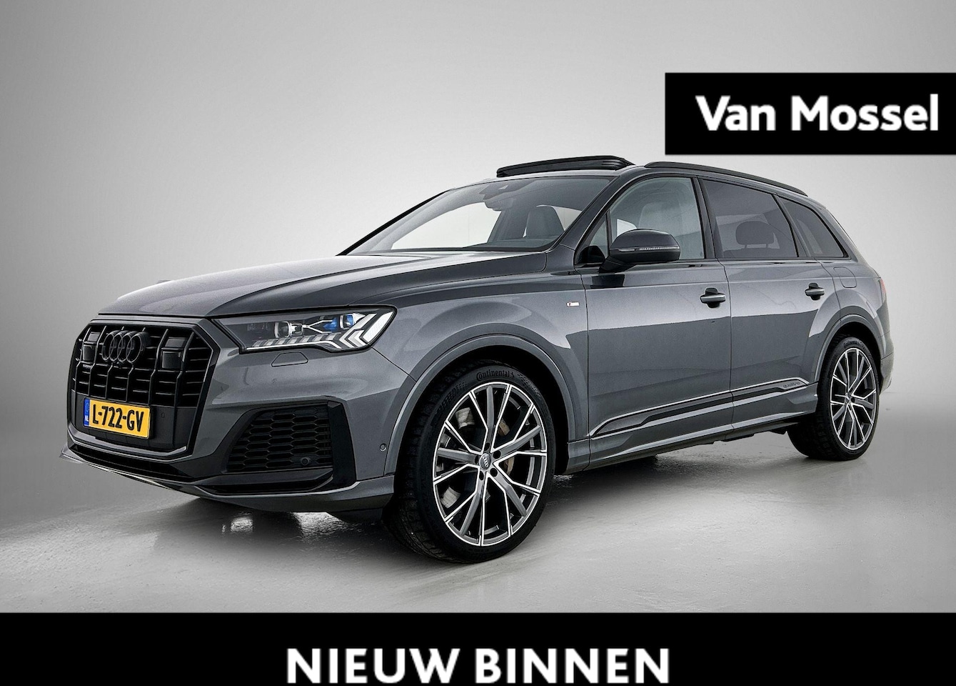 Audi Q7 - 55 TFSI e quattro Pro Line Plus 381 PK | S-line | Panoramadak | Camera | Luchtvering | Key - AutoWereld.nl