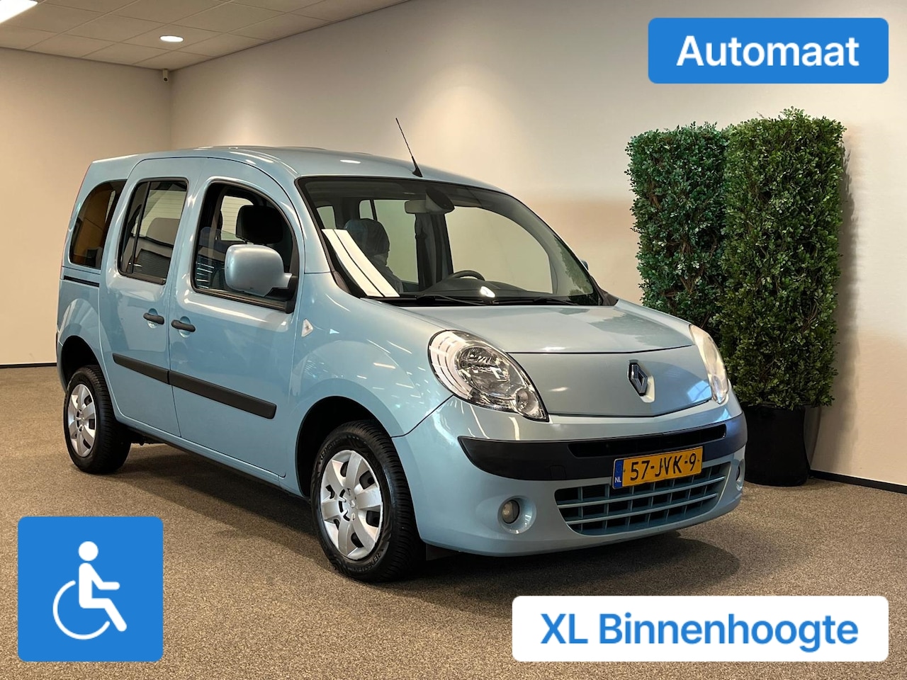 Renault Kangoo - Rolstoelauto Automaat XXL-Ombouw 150cm rolstoel - AutoWereld.nl