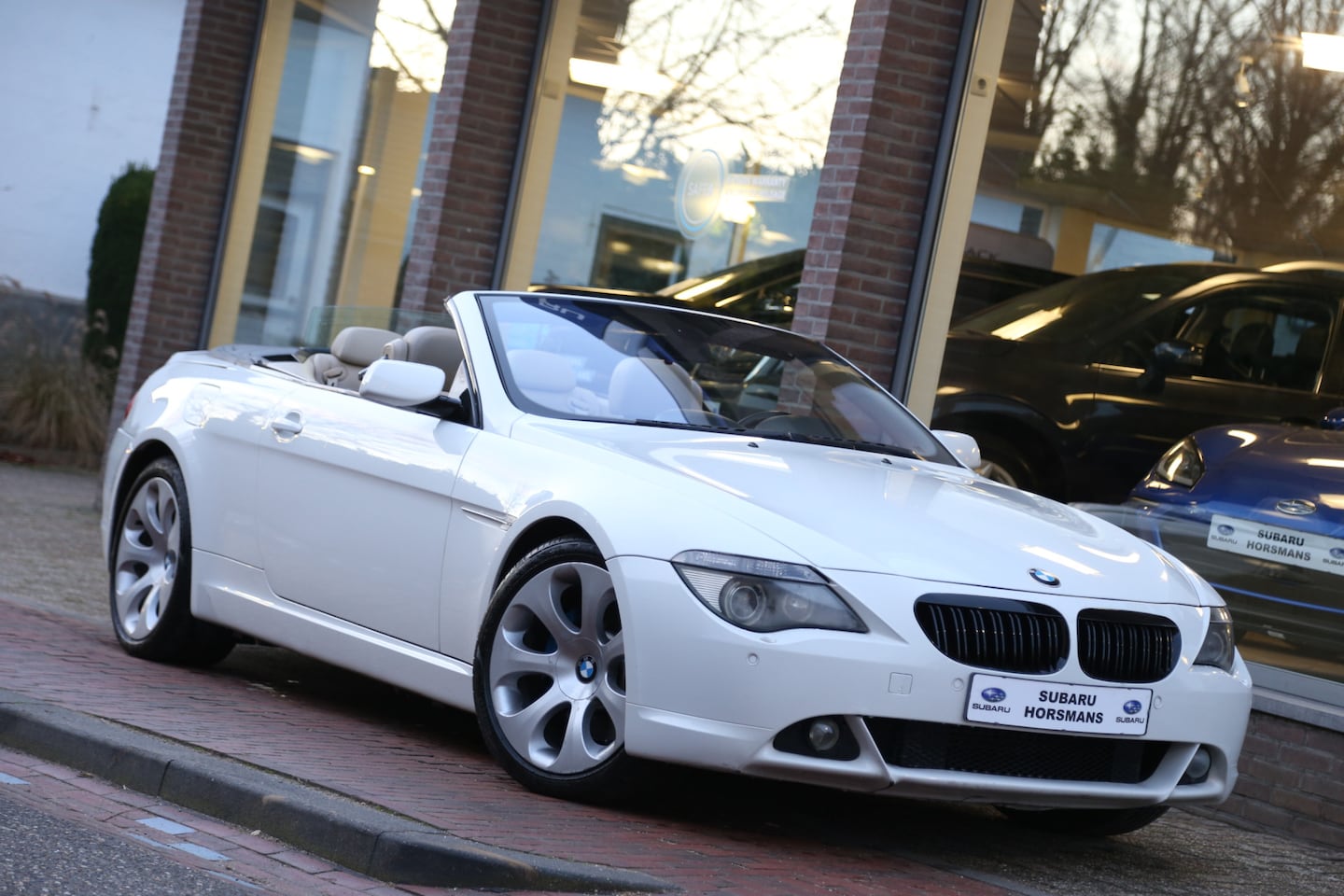 BMW 6-serie Cabrio - 645Ci Automaat Leer Navi Xenon - AutoWereld.nl