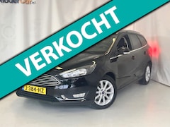 Ford Focus Wagon - 1.0 Titanium|CRUISE|STUURVERW|PARK SENS|NAVI|TREKHAAK|AIRCO|