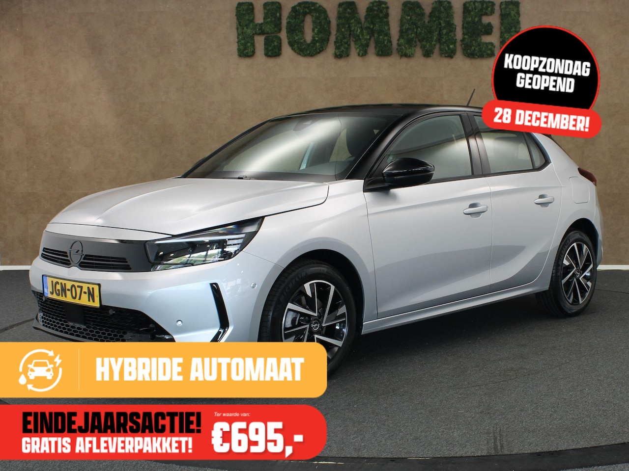 Opel Corsa - 1.2 Turbo Hybrid GS DIRECT UIT VOORRAAD LEVERBAAR- PARKEERSENSOREN VOOR/ ACHTER - SPORTSTO - AutoWereld.nl