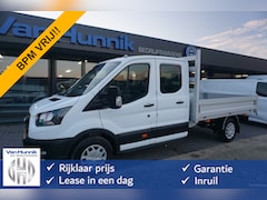 Ford Transit - 350L 130PK Doka L3 BPM VRIJ Airco, Cruise, Trekhaak NR. J01