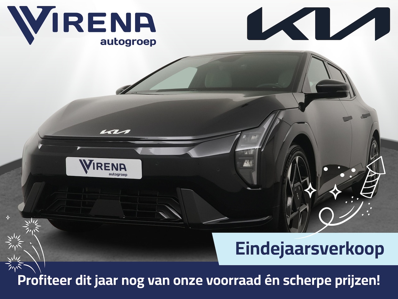 Kia EV4 - GT-Line Business Edition 81.4 kWh - 17% Bijtelling - Meerdere kleuren mogelijk - Uit voorr - AutoWereld.nl