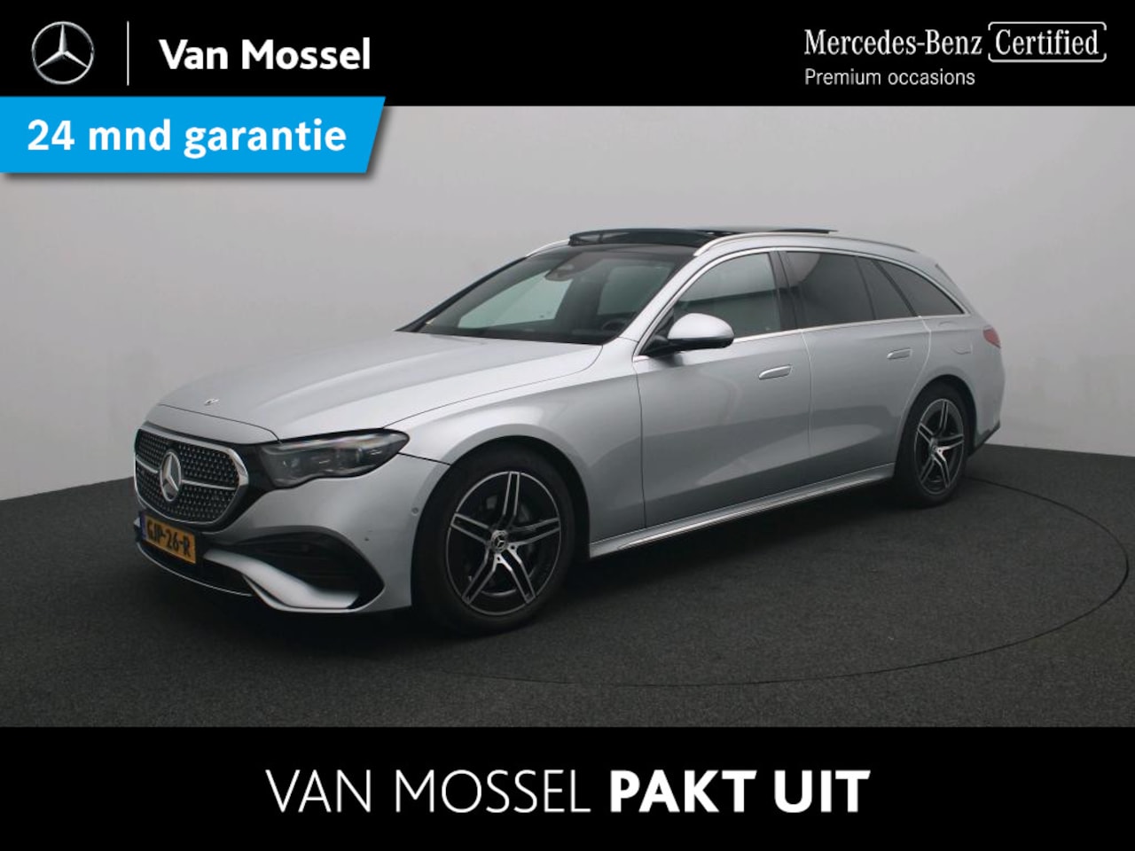 Mercedes-Benz E-klasse Estate - 300 e AMG Line / Panaroma-dak / Stoelventilatie / Superscreen / 360Graden-Camera / Memory- - AutoWereld.nl