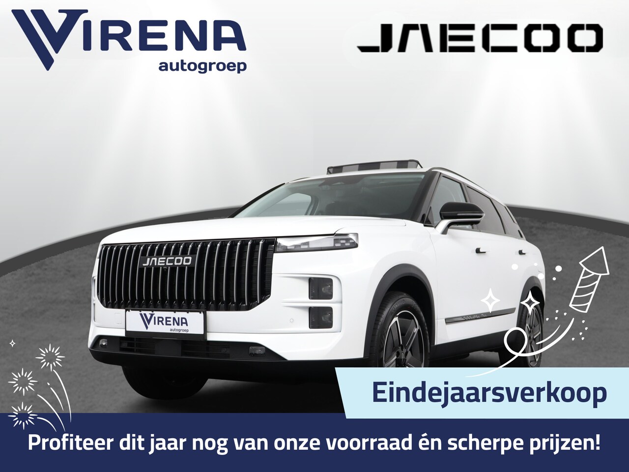 Jaecoo 7 - 1.5 GDI Exclusive - Panoramadak - Elektrisch verstelbare stoel(en) met geheugen - Parkeerh - AutoWereld.nl