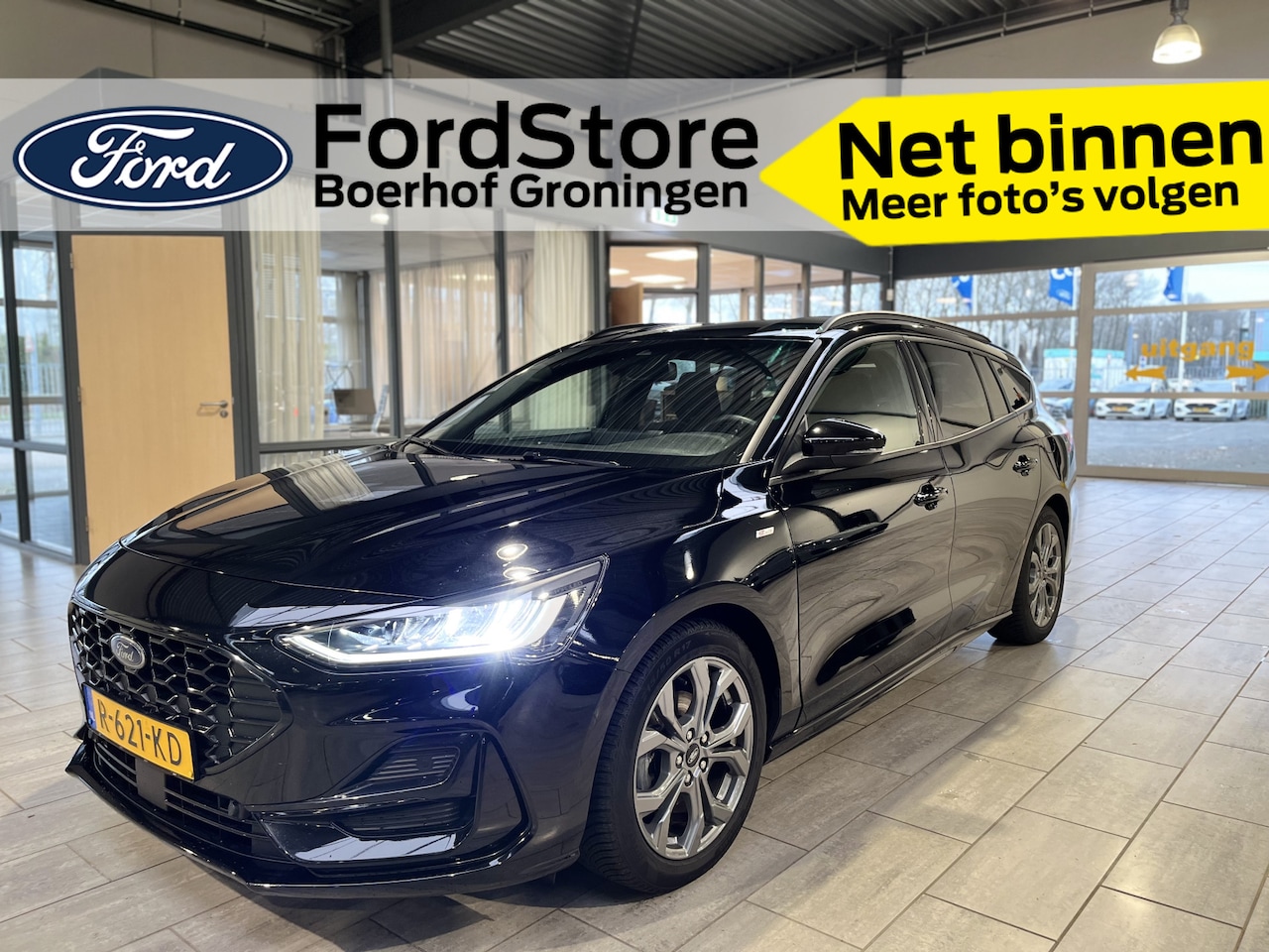 Ford Focus Wagon - EcoBoost 125pk Hybrid ST Line X | Adapt. Cruise | Dodehoek detectie | B&O | Winterpack | A - AutoWereld.nl
