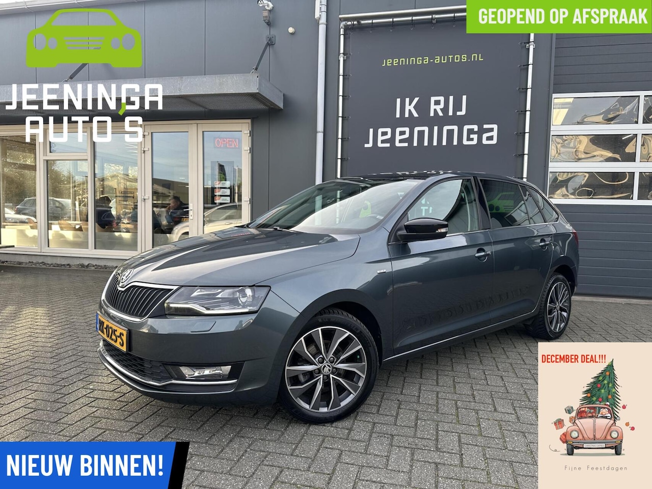 Skoda Rapid Spaceback - 1.0 TSI Greentech|Pano|Clima|Dealeronderhouden - AutoWereld.nl