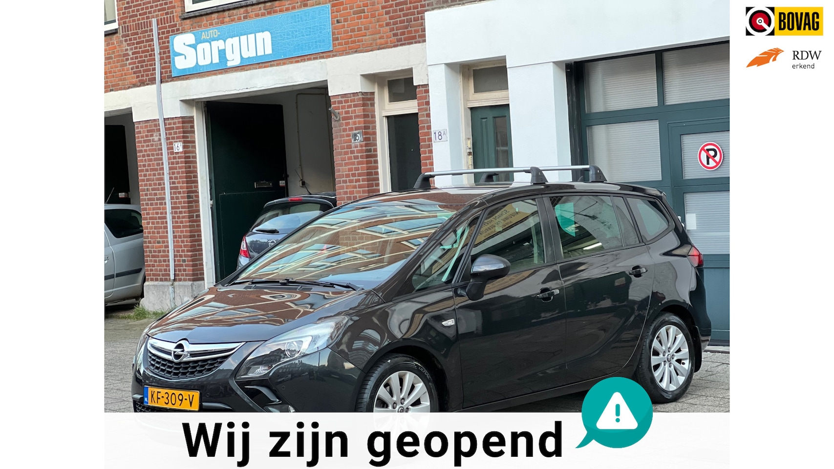 Opel Zafira Tourer - 1.4 Cosmo 7persoons-airco-elek ramen - AutoWereld.nl