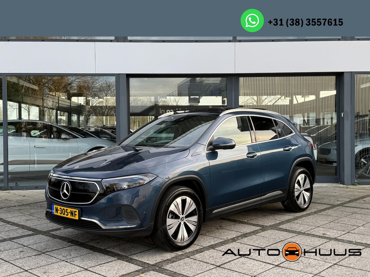 Mercedes-Benz EQA - 250 Business Sol. Luxury 67 kWh | Panorama | Memory | Sfeer Verlichting | 360 Camera | - AutoWereld.nl