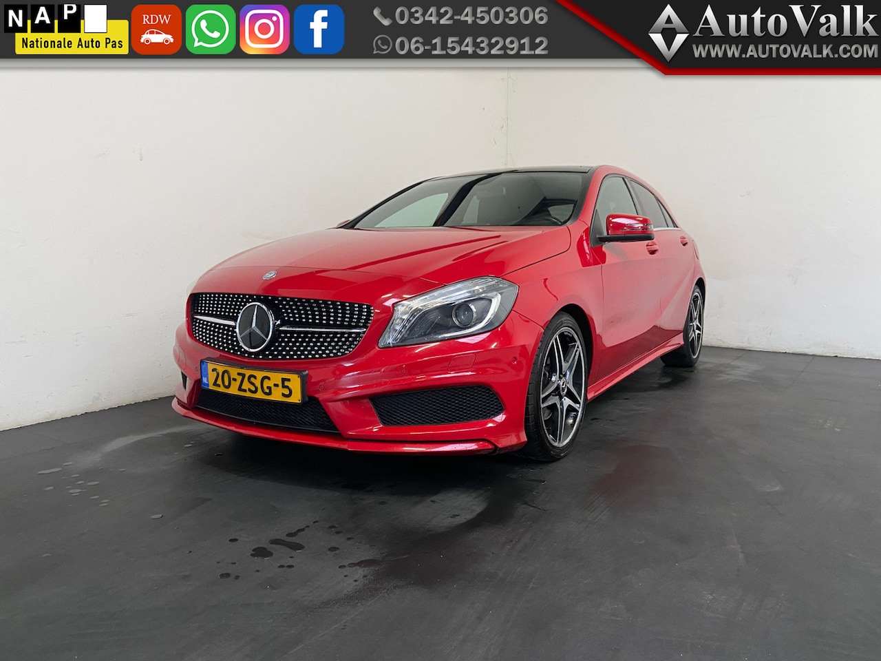 Mercedes-Benz A-klasse - 180 Ambition. AMG Pakket! - AutoWereld.nl