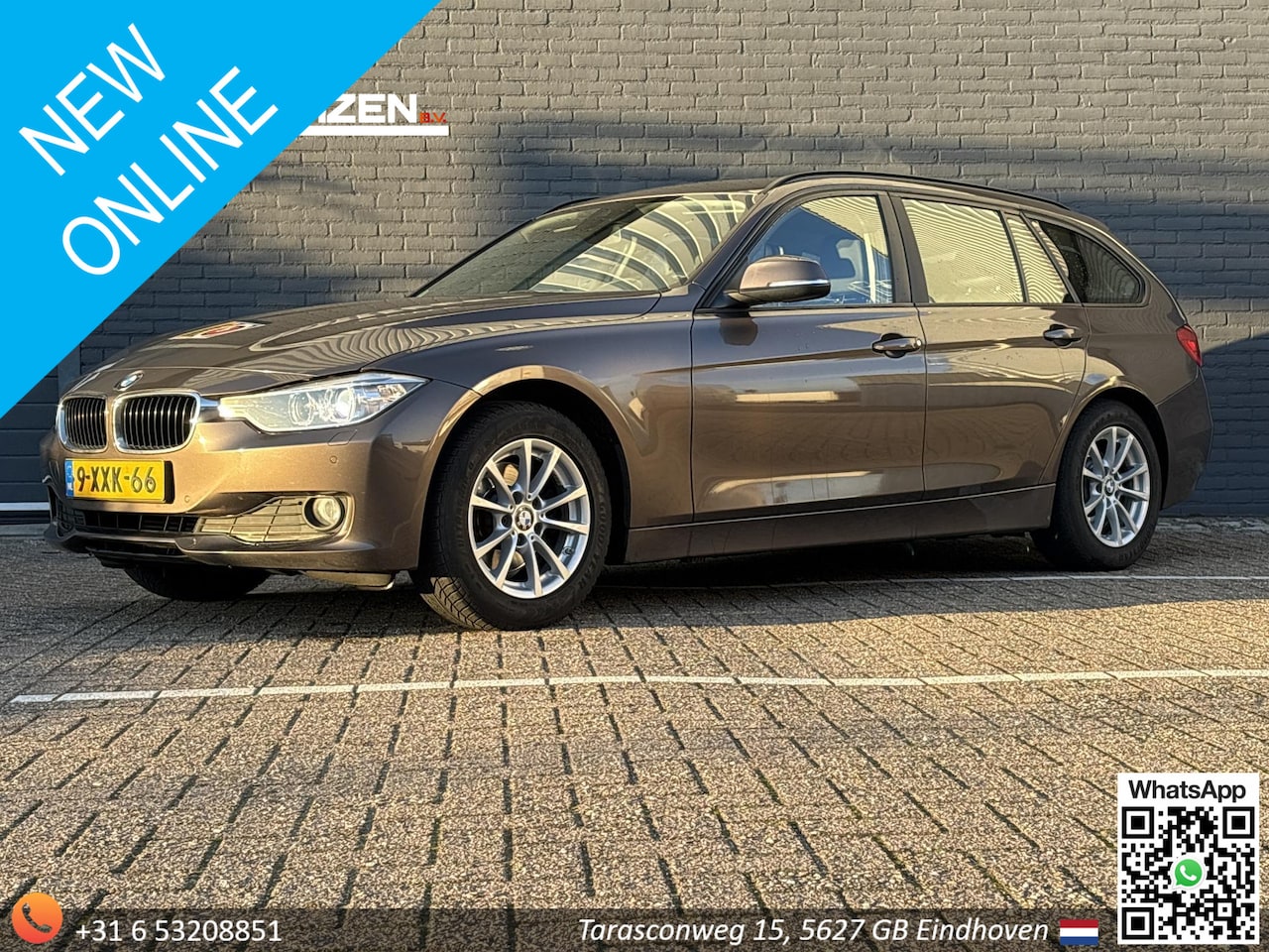 BMW 3-serie Touring - 320d High Executive | Dealer Onderhouden | Dakota Leder | Climate | Cruise | Navi | Stoelv - AutoWereld.nl