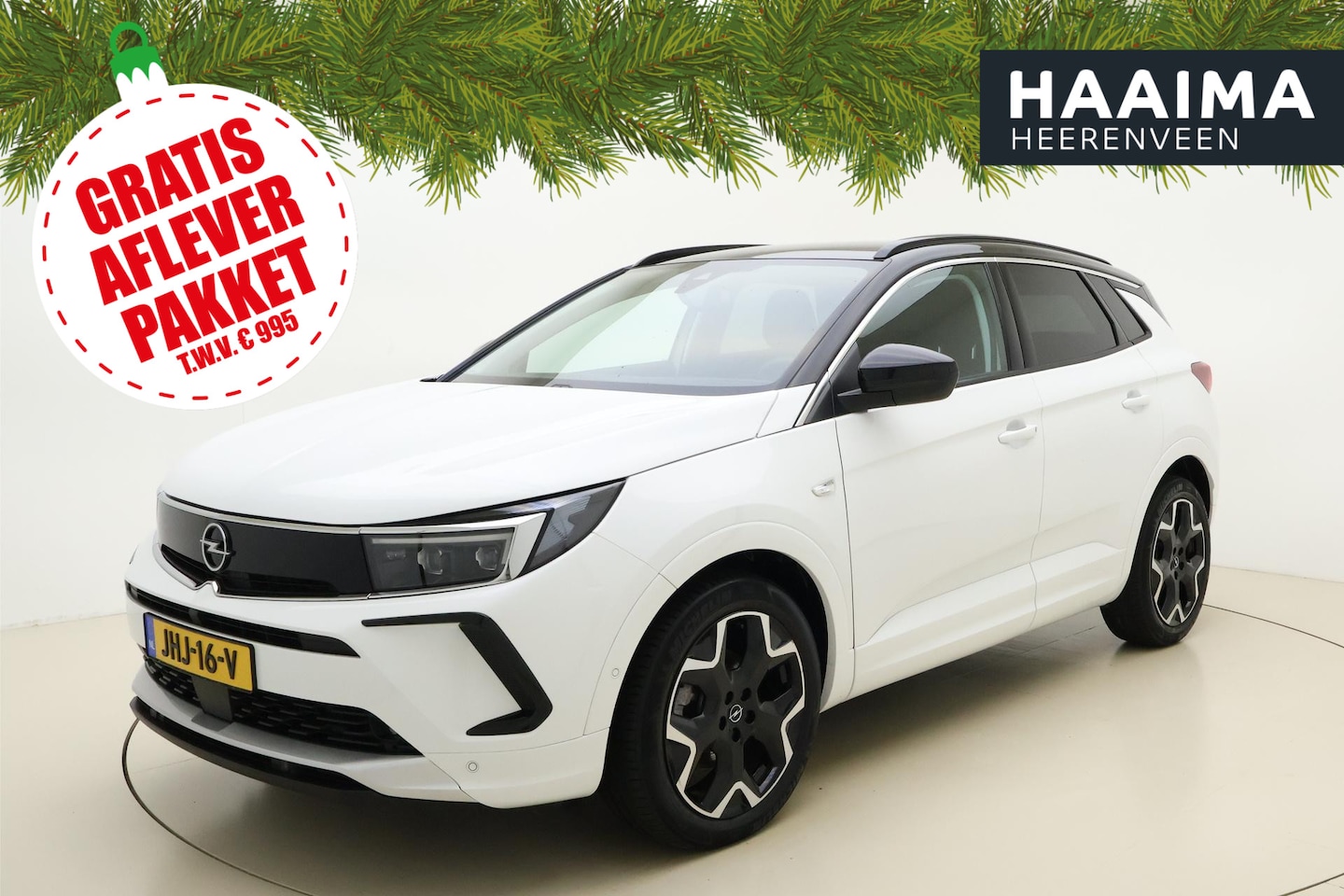 Opel Grandland - 1.2 Turbo 130pk Automaat Ultimate | Navigatie | Alcantara bekleding | Elektrische achterkl - AutoWereld.nl