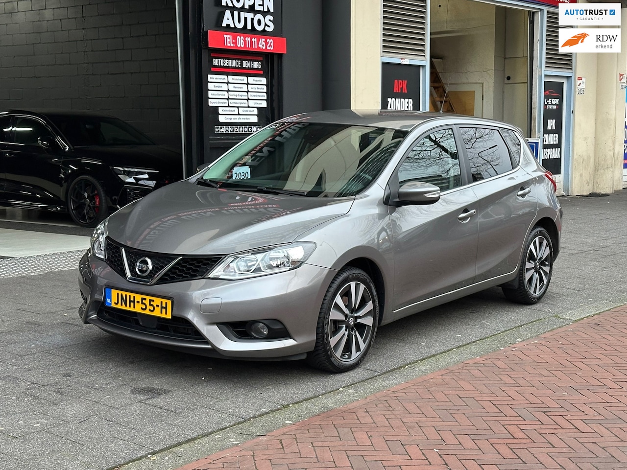 Nissan Pulsar - 1.2 DIG-T Business Edition Automaat Leer Clima - AutoWereld.nl