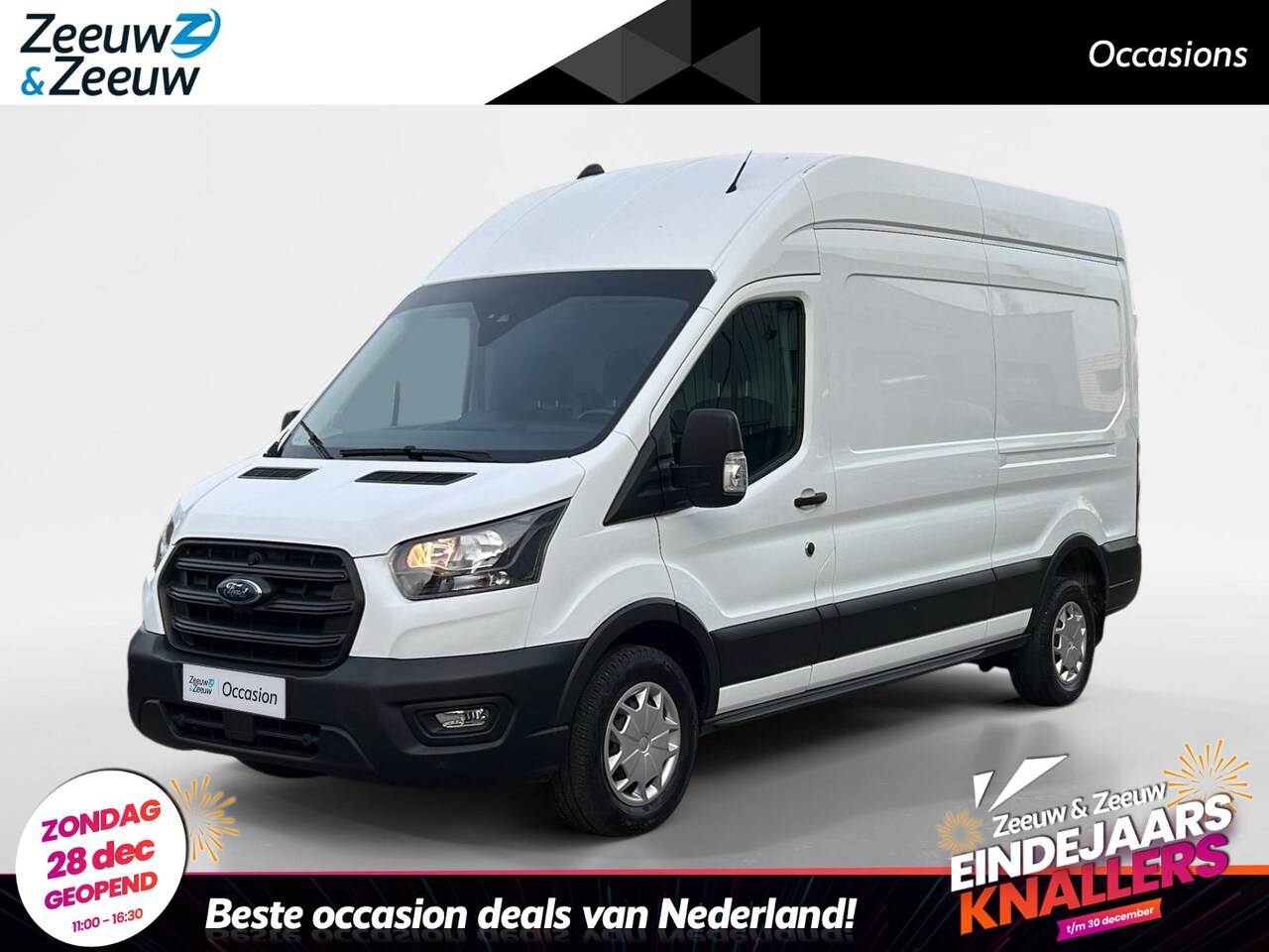 Ford Transit - 350 2.0 TDCI L3H3 Trend 170pk |  EURO 6 | Spiegel- en voorruitverwarming | Parkeer sensore - AutoWereld.nl