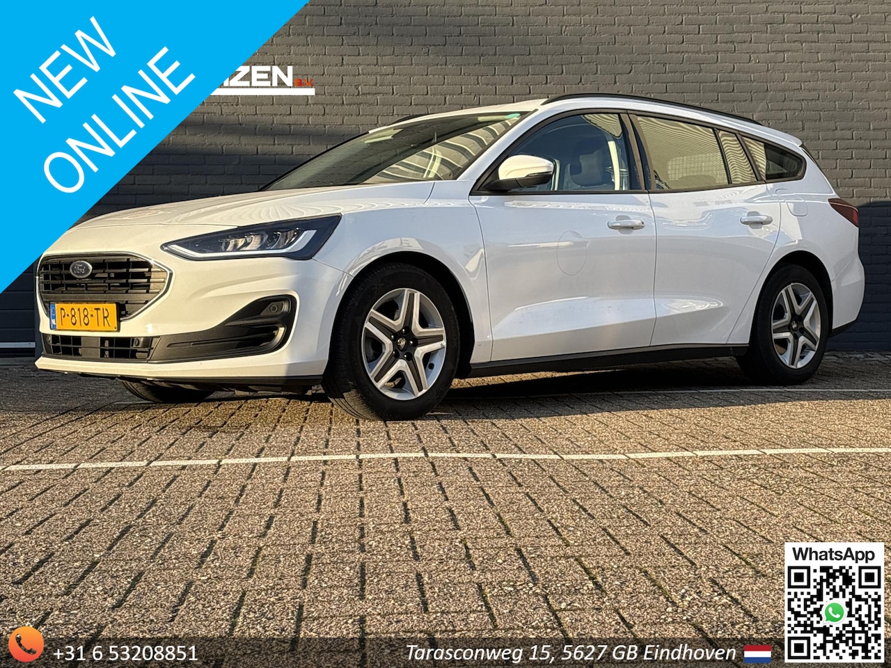 Ford Focus Wagon - 1.0 EcoBoost Hybrid Connected € 7.300 NETTO | Climate | Cruise | Navi | PDC | Stoel/Stuur - AutoWereld.nl