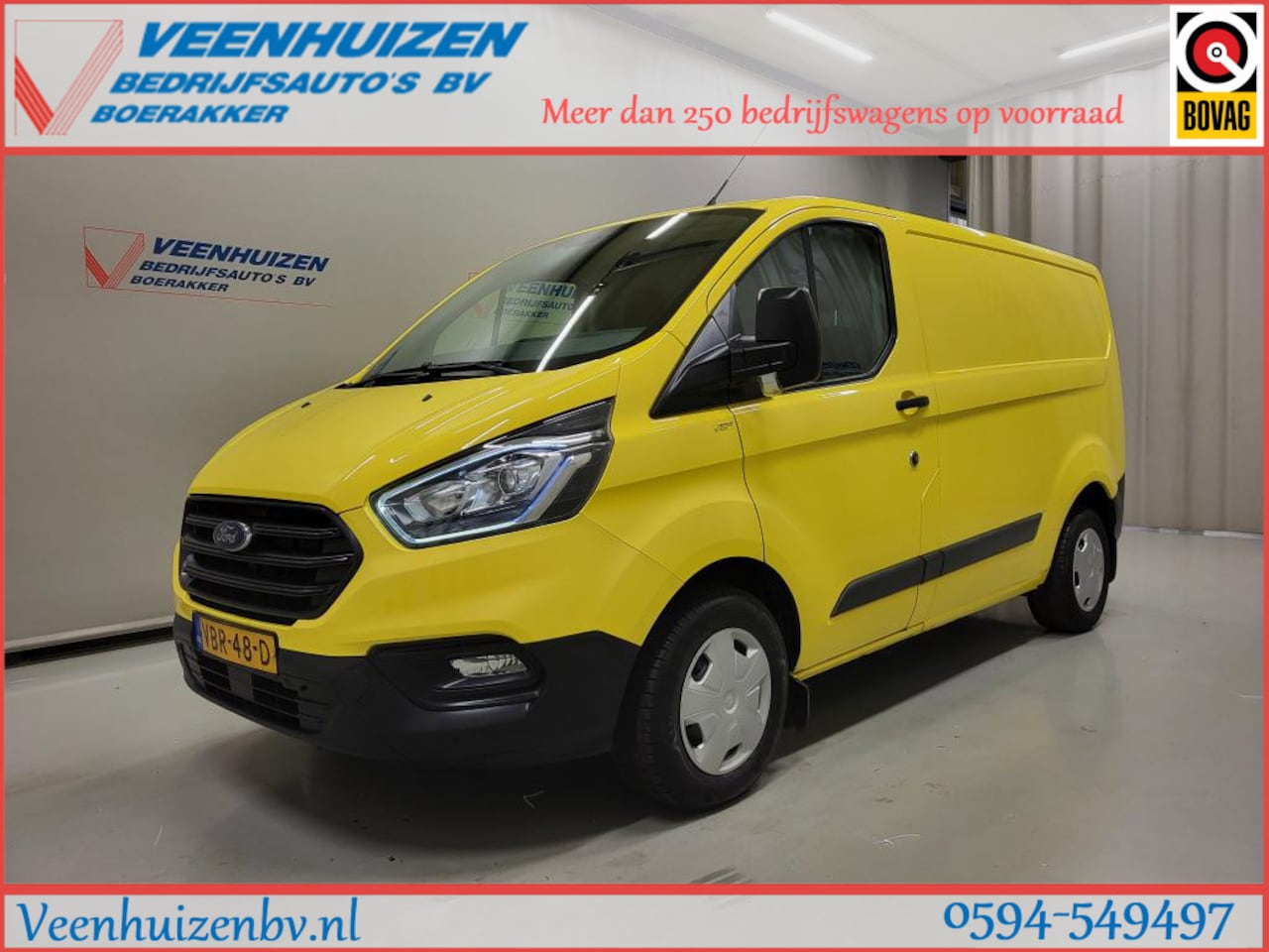 Ford Transit Custom - 2.0TDCI Inrichting Trekhaak Euro 6! - AutoWereld.nl