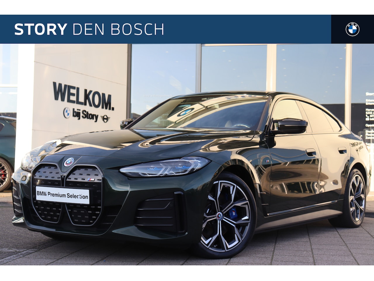 BMW i4 - M50 High Executive / Sportstoelen / M Adaptief onderstel / Laserlight / Parking Assistant - AutoWereld.nl