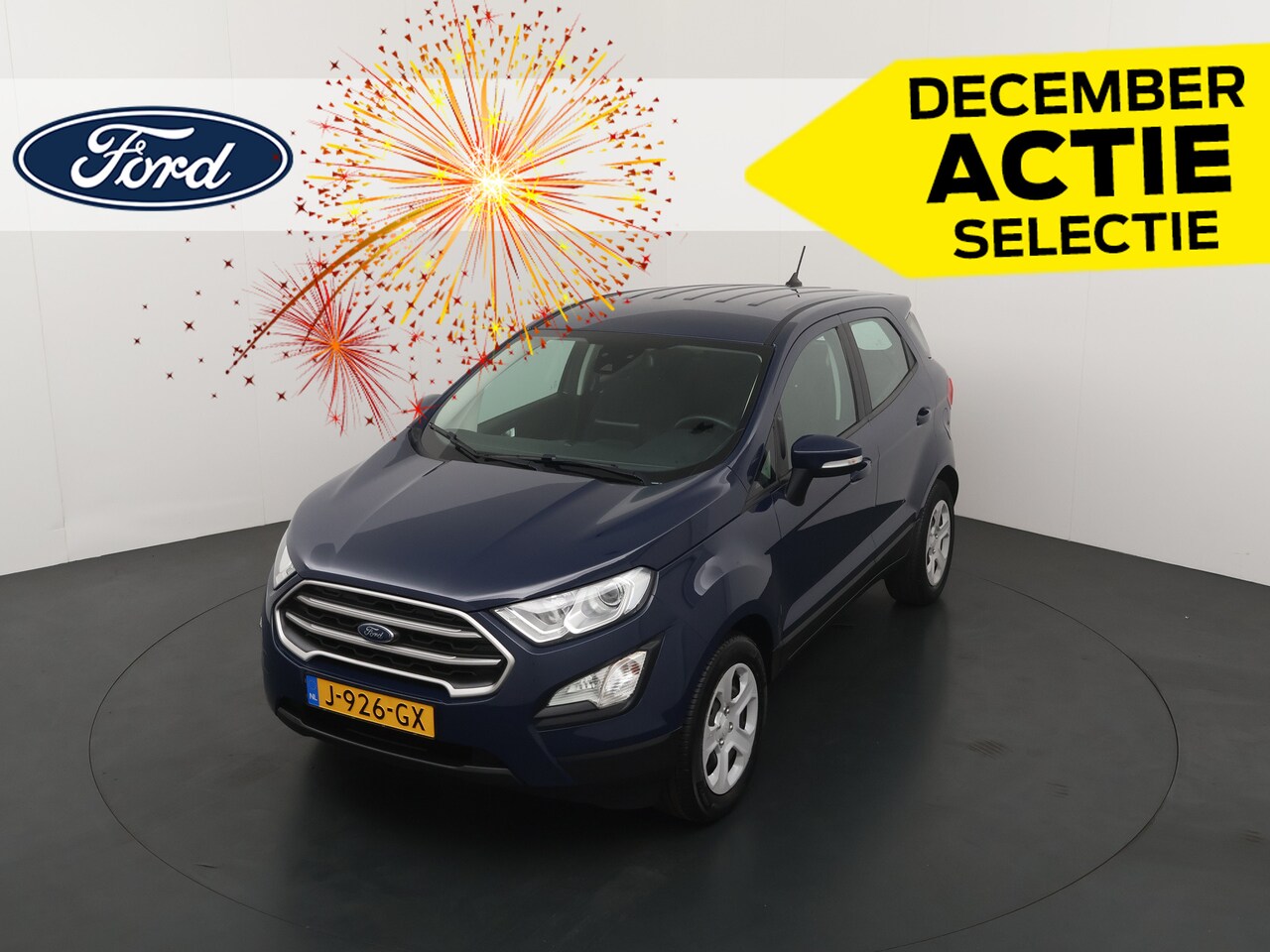 Ford EcoSport - EcoBoost 100pk Connected | 100% Dealer onderhouden | Cruise | Airco | Apple carplay | Andr - AutoWereld.nl