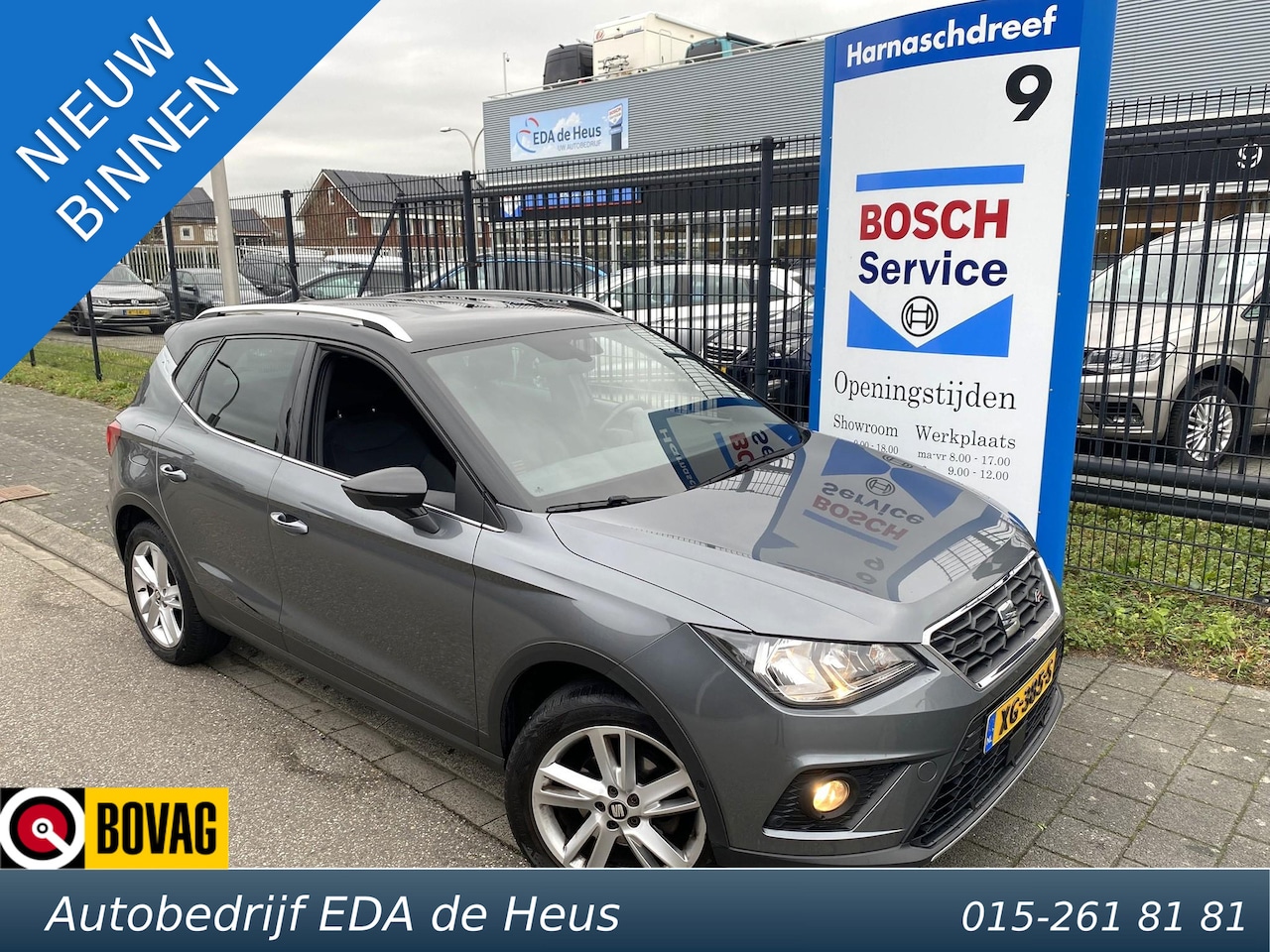 SEAT Arona - 1.0 TSi DSG7-automaat FR Business met o.a. navigatie, camera, cruise control, parkeersenso - AutoWereld.nl