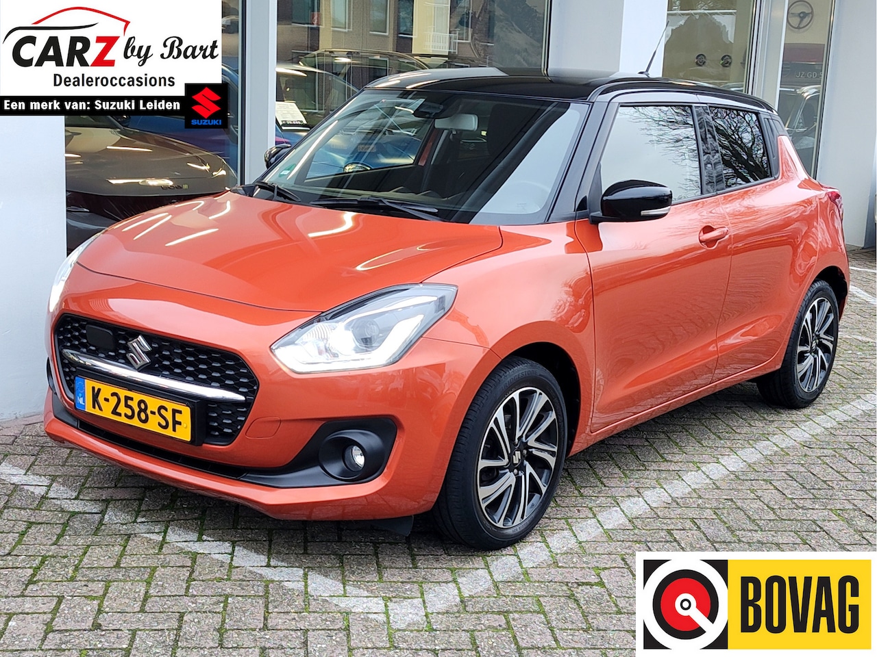 Suzuki Swift - 1.2 STYLE SMART HYBRID Clima | Navi | Dodehoeksensoren | Adaptive Cruise - AutoWereld.nl