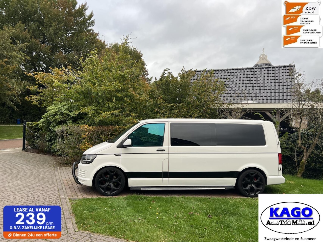 Volkswagen Transporter - 2.0 TDI L2H1 DC Comfortline 2.0 TDI L2H1 DC Comfortline - AutoWereld.nl