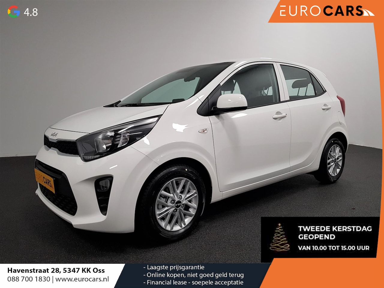 Kia Picanto - 1.0 DPi Automaat DynamicLine | Navigatie | Airco | Camera | DAB | Lichtmetalen velgen | Bl - AutoWereld.nl