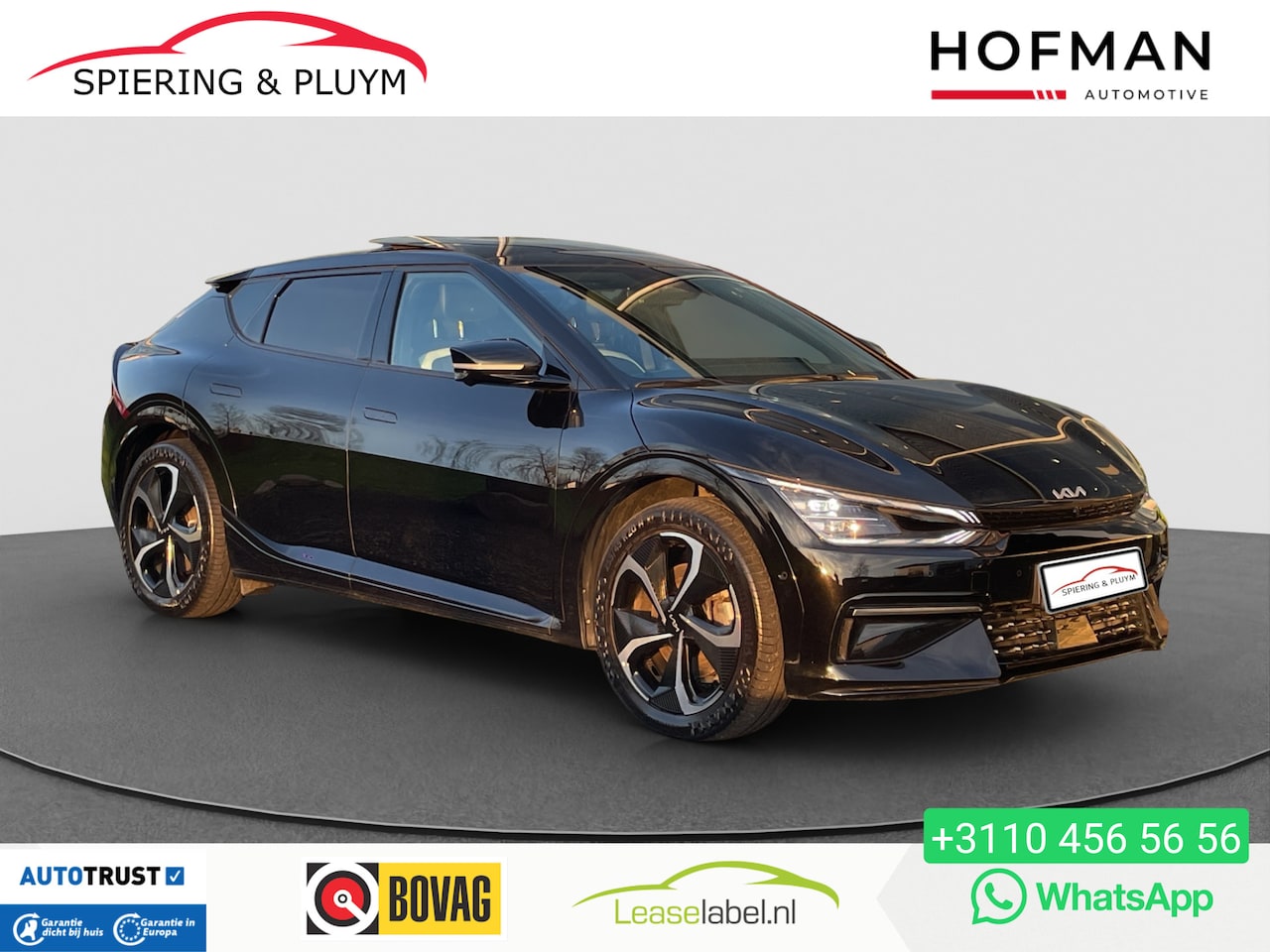 Kia EV6 - GT-Line AWD 84 kWh Pano| Mem.Seat | Meridian | Trekhaak - AutoWereld.nl