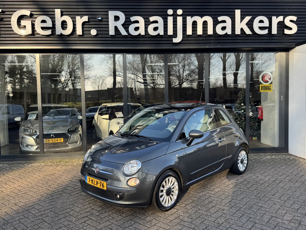 Fiat 500 - 0.9 TwinAir Lounge*Panoramadak*Airco* - AutoWereld.nl