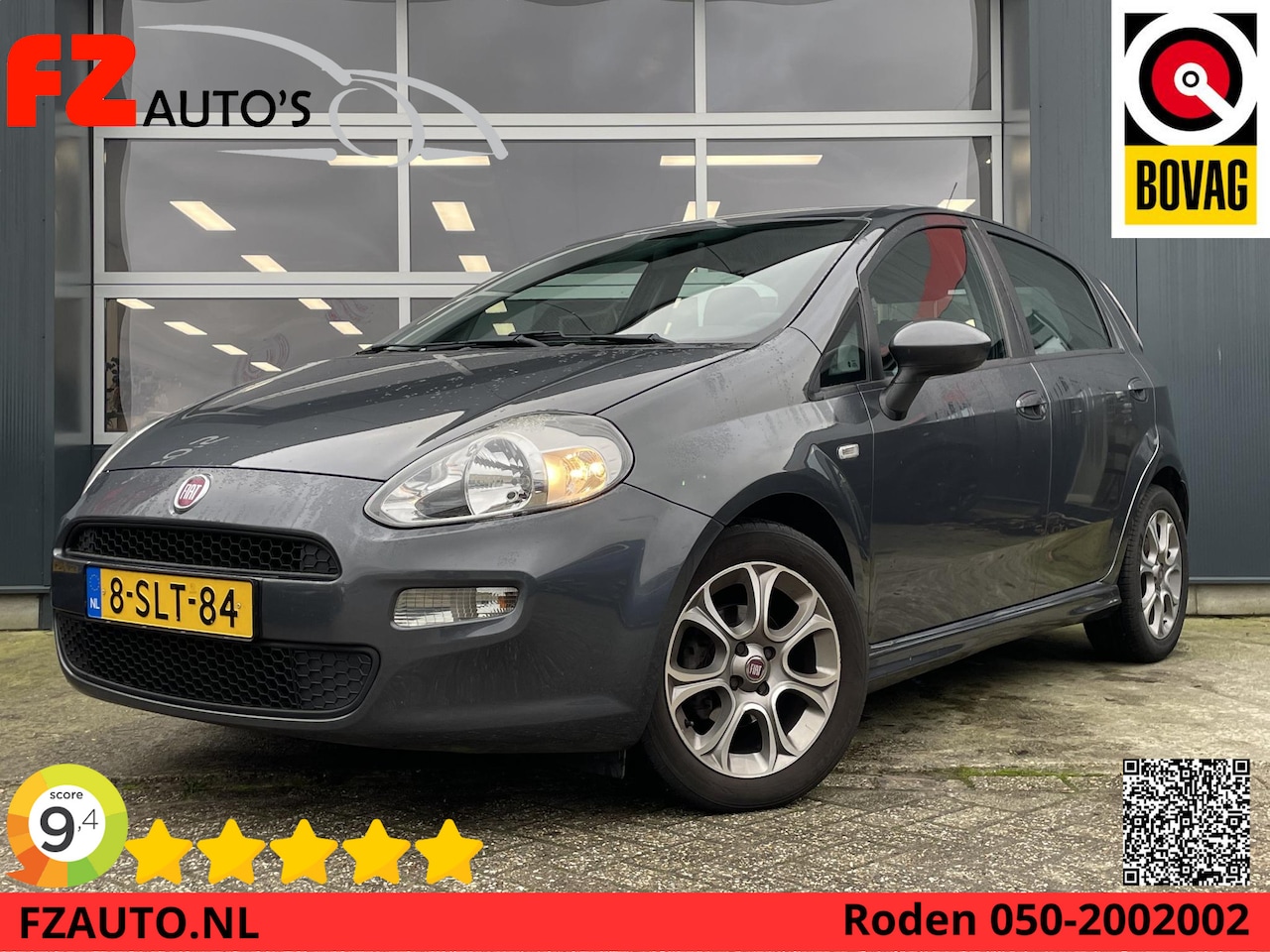 Fiat Punto Evo - 0.9 TwinAir Edizione Cool - Airco - Cruise Control - Lichtmetalen velgen - AutoWereld.nl