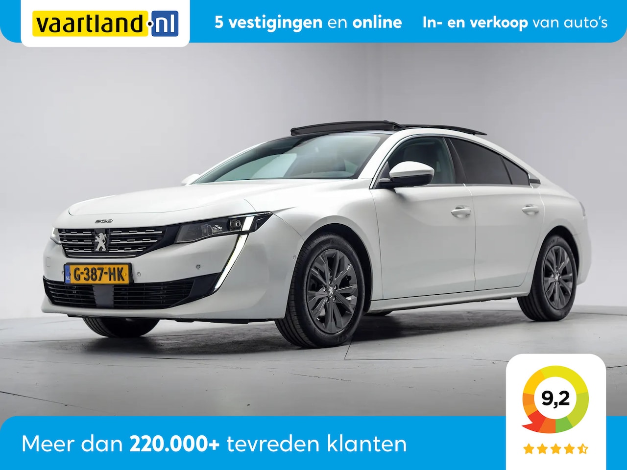 Peugeot 508 - 1.6T Allure [ panoramadak Navi Camera ] - AutoWereld.nl