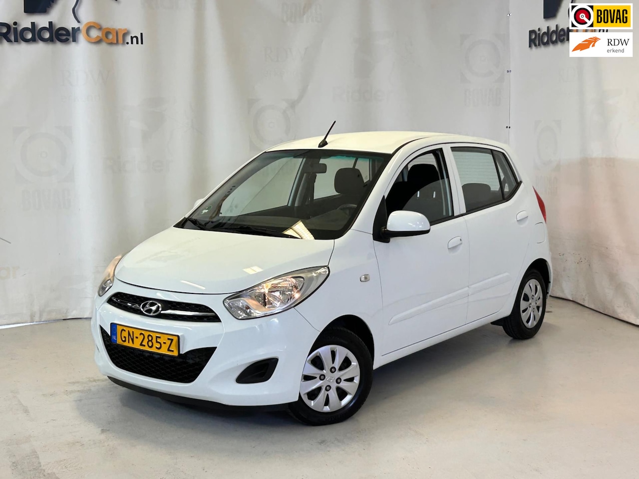 Hyundai i10 - 1.0 i-Drive Cool|AIRCO|ELEK RAMEN VOOR|RADIO|AUX|ONDERHOUDSBOEKJE| - AutoWereld.nl